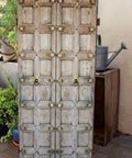 Vintage Indian Door Rustic Barn Style Front And Interior Exterior Wooden Door With Custom Size Option Single Or Double Old Look Sliding Or Hinged No Glass No Hardware