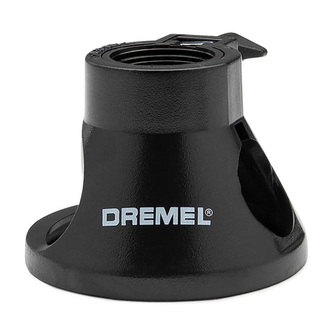 Pro Grade High Performance Rotary Tool Kit With Bright Led Light And Flex Shaft Attachment Five Piece Set No Sweat Collet Free Chuck Design close-up of black chuck mount