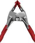 Heavy Duty 6 Inch Spring Clamps Set With 2.5 Inch Jaw Opening Rubber Coated Handles Metal Clamps for Woodworking DIY Photography