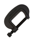 Beefy C Clamp Heavy Duty Four And A Half Inch Opening Two And Seven Eighths Inch Throat Twenty Thousand Pound Clamping Force Black Oxide Spindle