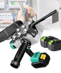 No Sweat Heavy Duty Auto Wire Threading Machine Featuring Dual 3.0 Ah Batteries And Fluid Variable Speed Dial for cable pulling.