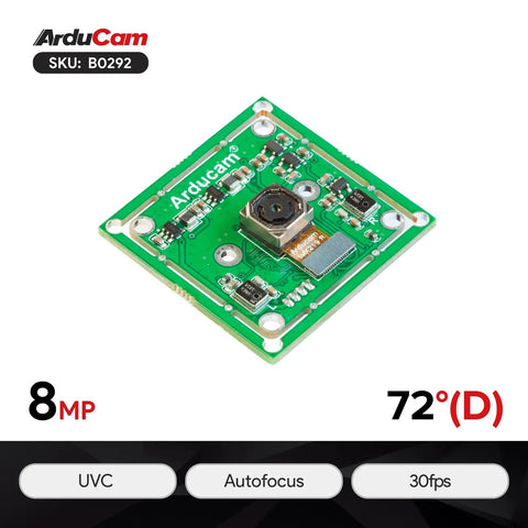 4K 8MP IMX219 Autofocus USB Camera Module With Built In Microphone for ultra clear video and close up focus 1080P Mini UVC USB 2.0 webcam