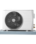 Sturdy Outdoor Mini Split Pad For 9000 To 36000 BTU Ductless AC Heat Pump Systems 38 By 18 By 3 Inch dual sided pad installed