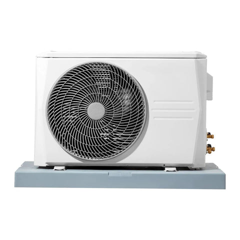 Sturdy Outdoor Mini Split Pad For 9000 To 36000 BTU Ductless AC Heat Pump Systems 38 By 18 By 3 Inch dual sided pad installed