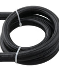 16AN Fuel Line Kit With Nylon Braided CPE Rubber Oil Cooler Lines For Your Ride, coiled view, high-temp, 5 feet, 500 PSI