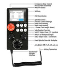 Beefy Cnc Handwheel Offline Controller With Lcd Screen and Manual Pulse Generator, showing interface and controls for CNC operation.