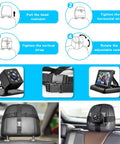 Installation guide for Crystal Clear Baby Car Mirror With 4.3 Inch HD Night Vision Display Safe Center Console Car Seat Camera