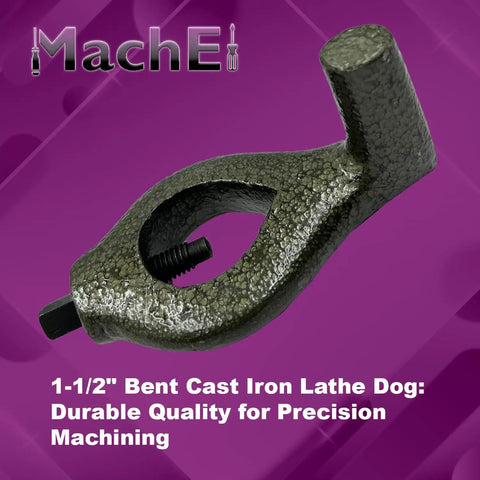 Tough As Nails One Half Inch Bent Cast Iron Lathe Dog Provides A Rock Solid Grip On Round Workpieces And Delivers Heavy Duty Precision For Your Next Build