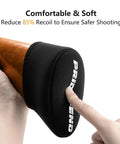 Slip On Recoil Pad For Shotgun And Rifle Gel Filled Cushion Reduces Recoil Up To 85 Percent Improves Stability And Accuracy