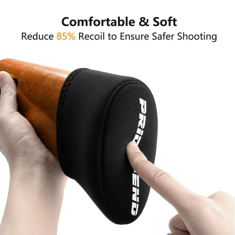 Slip On Recoil Pad For Shotgun And Rifle Gel Filled Cushion Reduces Recoil Up To 85 Percent Improves Stability And Accuracy