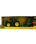 Big Farm Tractor And Baler Toy Set 1 16 Scale For Kids Ages 3 And Up With Realistic Lights And Sounds Durable Plastic packaging