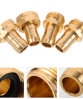 Get Your Garden Hose Back In Action With This Badass Repair Kit Featuring Durable Brass Threaded Fittings And Heavy Duty Stainless Steel Clamps For Quick Easy Outdoor Watering Fixes No Tools Needed brass hose repair fittings