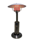 Tabletop Patio Heater With Adjustable 8,000 To 11,000 BTU Heat Heats Up To 275 Sq Ft Runs On 1lb Propane Tank Not Included