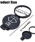 Windshield Washer Fluid Reservoir Cap Replacement For GM Cars Plug And Play Install Bottle Cap Direct Fit Durable Build
