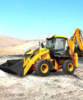 All Terrain 4WD Backhoe Loader Built Tough With Heavy Duty Hydraulic System For Landscaping Construction And Farm Jobs