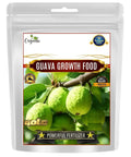 Organic Guava Growth Food Fertilizer To Help Guava Plants Grow Fast And Fruiting Like Crazy With Natural Formula NPK Nutrients Non GMO Microorganisms 200 Gm pouch
