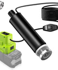 Top Tier 635 Gph Submersible Sump Pump With Brushless Motor engineered for Ryobi 18V battery, compact size for yard drainage.