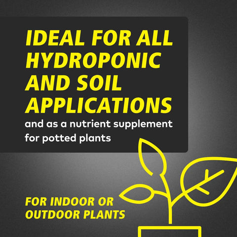 FloraMicro FloraBloom FloraGro Hydroponic Nutrient Kit For Indoor Gardens All In One 1 Gal Grow Solution Supporting Veg To Bloom Stages