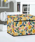 Lemon Sewing Machine Dust Cover With Side Pocket Universal Fit For Most Singer And Brother Machines, Easy To Replace And Clean