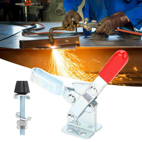 Two Pack Welding Toggle Clamp Set With Quick Release Latch And Hold Down Features, Heavy Duty Clamp for woodworking jigs