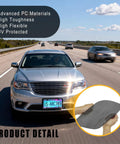 Clear License Plate Cover And Frame To Keep Your Ride Looking Fresh Anti Scratch Weather Resistant Protector For Cars