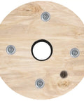 Wooden reel for Heavy Duty 1/4 Inch Stainless Steel Cable 200 Ft 7x19 T304 Aircraft Wire Rope Kit