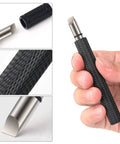 Golf Club Groove Sharpener Regrooving Tool And Cleaner For Wedges And Irons Generate Optimal Backspin Suitable For U Grooves