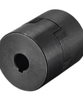 Rock Solid Heavy Duty Flexible Coupling Shaft 12Mm To 17Mm Bore, 52Mm Length, 44.5Mm Outer Diameter, 4Mm And 5Mm Slot, 45 Steel Motor Coupler Joint