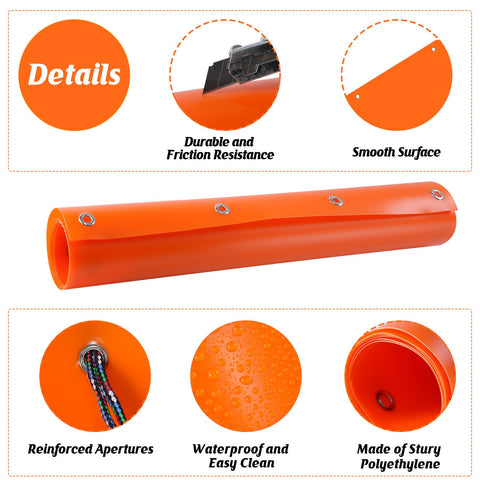 All Purpose Utility Sled For Effortless Hauling Of Ice Fishing Gear Firewood Duck Hunting Gear And Fishing Equipment Orange Built Tough For Rough Terrain Boss Level Haul