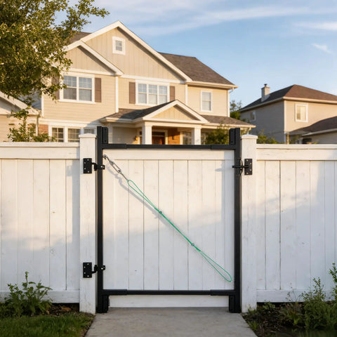 Heavy Duty Adjustable Fence Gate Kit For Wood Fences 36 To 72 Inches DIY Gate Kit Using 1x4 And 2x4 Lumber Complete 2 Pack For Building Sturdy 4 To 5 Foot Backyard Gates With Anti Sagging Diagonal Cable System Rust Resistant