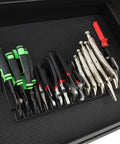 Pliers Holder Organizer For Garage And Workshop 16 Piece Pliers Rack With Three Quarter Inch Slots in drawer