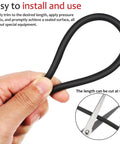 Heavy Duty Rubber Caulk Saver Strip For Concrete Joints Built Nails Tough Hella Flexible Black Weatherproof, trimmed in hand.