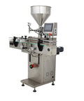 Heavy Duty Servo Automated Paste And Liquid Filling Machine 100 To 1000 Milliliter Capacity, stainless steel for filling honey, syrup, and jam.