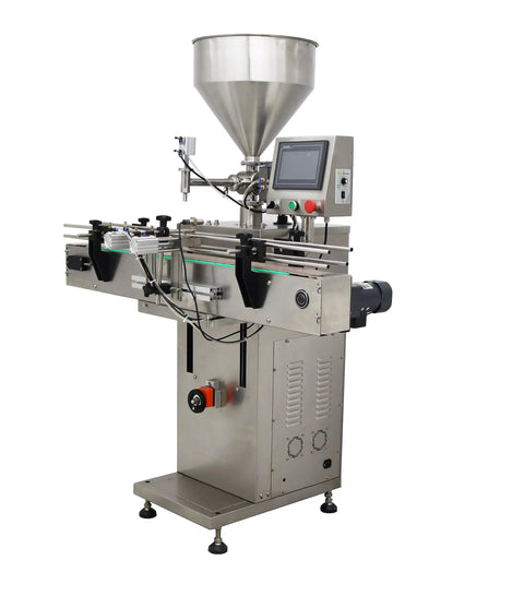 Heavy Duty Servo Automated Paste And Liquid Filling Machine 100 To 1000 Milliliter Capacity, stainless steel for filling honey, syrup, and jam.