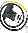 Rugged Washer Lid Lock Assembly Replacement For Whirlpool Maytag Kenmore W11307244 W10682535 with insulated wiring.