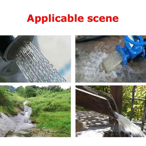 Installation scenes for Micro Hydro Generator 150W With Low Drop Vortex Inlet Magnetic Levitation Water Turbine for renewable energy