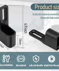 2 Pack Garage Door Sensor Sun Shield Protector For LiftMaster And Chamberlain, Sun Glare Guard For 801CB-P 820CB 41A5043 Sensors, Easy Install, Weatherproof UV Shield, Durable Cover To Protect Your Sensors, showing product size and ABS material
