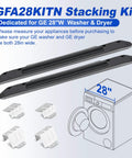 Patented 28 Inch Washer Dryer Stacking Kit For Front Load Laundry GE Compatible Bracket Patent No D1011172 diagram