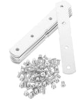Built Tough Stainless Steel Corner Braces 10 Pack with Screws for Easy Install and Durable Use