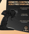 2.4GHz remote control for 1:16 Scale High Speed RC Car For Boys, All Terrain Off Road Truck With 12.5 MPH Drift Power, alloy chassis
