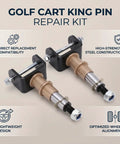 Golf Cart Front End King Pin Repair Kit For Club Car Precedent 2003.5-Up Gas And Electric, steel king pins with parts 102287201