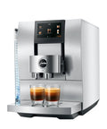 Automatic Coffee Machine With Cold Brew One Touch Brew And Sweet Hot Specialty Drinks 40 Varieties Smart Grinder Auto Adjust Aluminum White