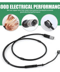 Merdege brake pad wear sensor cable for BMW F20/F21, black, 1 pc