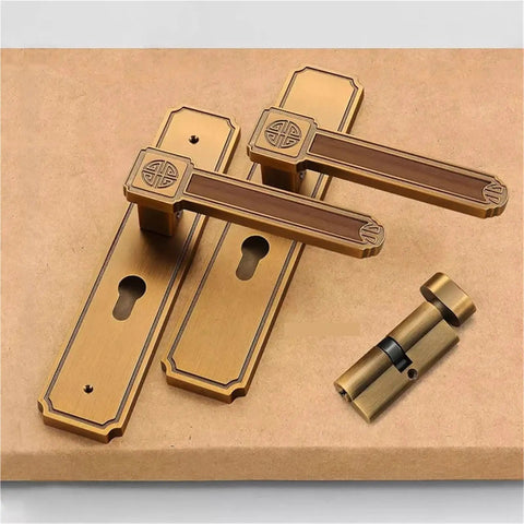 Hidden Home Security Door Lock With Silent Anti Theft Design And Bedroom Lock Knob With Key Easy Install Durable Furniture Hardware