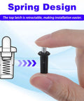 20 Pcs Cabinet Door Repair Pins With Springs Loaded Latch Pins For Damper Replacement And Shelf Support All In One Cabinet Hardware