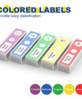 60 Piece Prepared Microscope Slides Set For Stereo Microscope With Plant Insect And Animal Tissue Specimens Great For Hands On Learning Classroom Ready And Home Science Experiments Student Friendly. Colored labeled microscope slide set with five specimen boxes