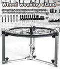 360 Degree Rotating Wheel Truing Stand For Bike Repair, Rim Safe Contact, Foldable For Easy Storage in workshop