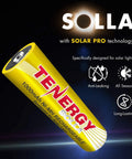 Solla NiMH AA Rechargeable Battery Pack 1000mAh Anti Leak For Solar Garden Lights Outdoor Durability 5 Plus Year Performance