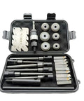Must-Have Auto Repair Kit For Car And Bike Owners! 22-38mm Hard Alloy Valve Seat Reamer Grinding Wheel Set open case