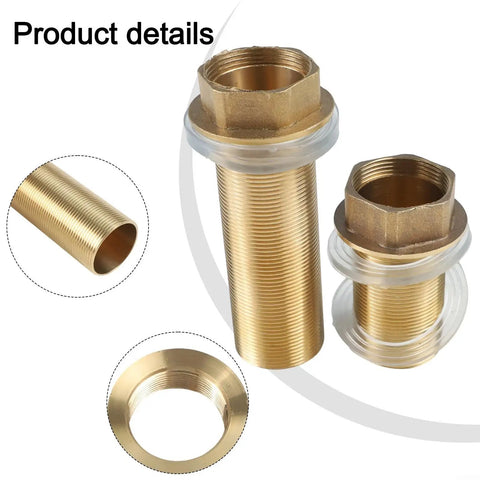 Cool Brass Pipe Fitting Lock Nut Kit With 10 Hex Female Thread Parts For Sink And Faucet Repair Plus Gas Water Oil Connection Seals That Stop Leaks Dead For Your Plumbing Needs, brass, 60mm